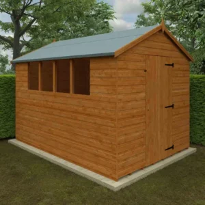 Pro-Tect Timber 10'x7' Super Apex Shiplap Shed (Window or Windowless)