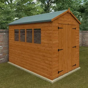 Pro-Tect Timber 10'x6' Shiplap Workshop Shed with Standard Framing (Window or Windowless)