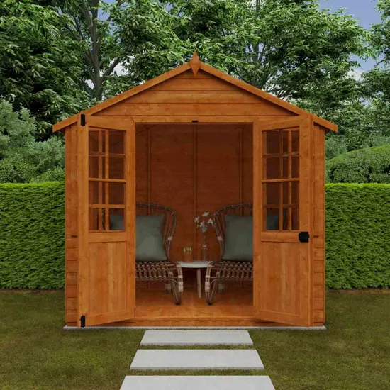Pro-Tect Timber 6'x8' Shiplap Summerhouse (with optional Veranda) - Image 4