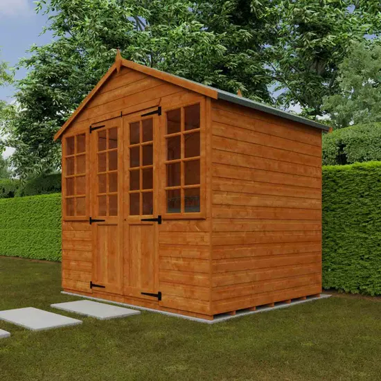 Pro-Tect Timber 6'x8' Shiplap Summerhouse (with optional Veranda) - Image 7