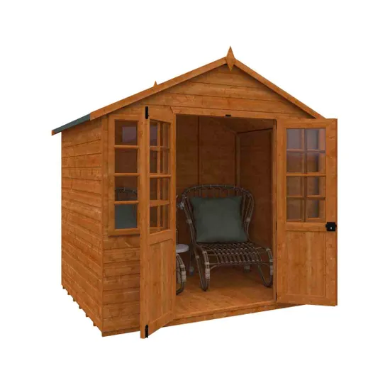 Pro-Tect Timber 6'x8' Shiplap Summerhouse (with optional Veranda) - Image 11