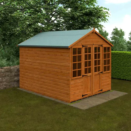 Pro-Tect Timber 10'x8' Shiplap Summerhouse (with optional Veranda)
