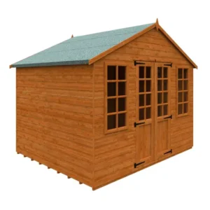 Pro-Tect Timber 8'x10' Shiplap Summerhouse (with optional Veranda)