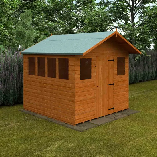 Pro-Tect Timber 8'x8' Shiplap Cabin Shed - Image 3