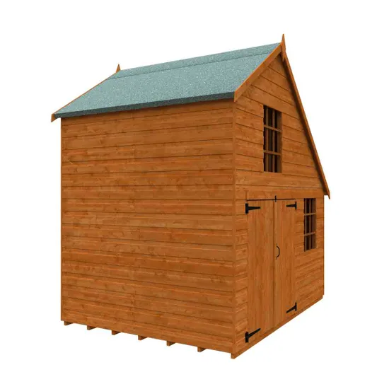 Pro-Tect Timber 6'x8' Shiplap Timber Club Garage - Image 11