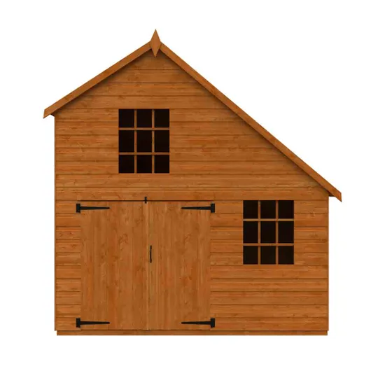 Pro-Tect Timber 6'x8' Shiplap Timber Club Garage - Image 9