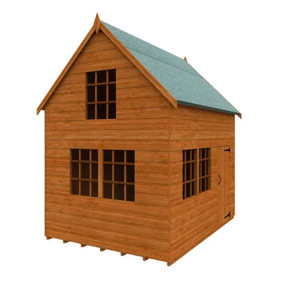 Pro-Tect Timber 8' x6' Shiplap Timber Country Cottage - Image 4