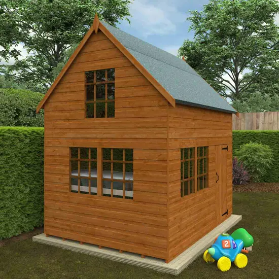 Pro-Tect Timber 8' x6' Shiplap Timber Country Cottage - Image 7