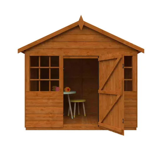 Pro-Tect Timber 4' x6' Shiplap Timber Wendyhouse (with optional Veranda) - Image 4