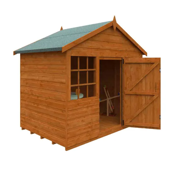Pro-Tect Timber 4' x6' Shiplap Timber Wendyhouse (with optional Veranda) - Image 6
