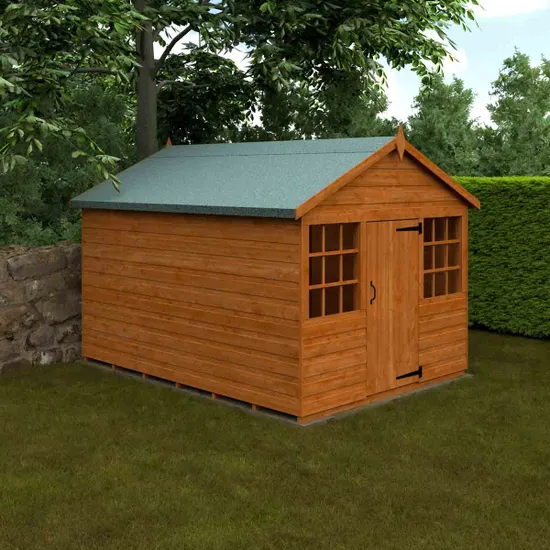 Pro-Tect Timber 8' x6' Shiplap Timber Wendyhouse (with optional Veranda)