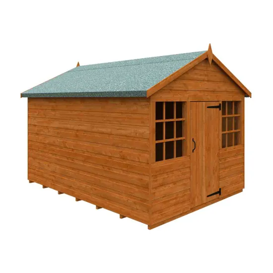 Pro-Tect Timber 8' x6' Shiplap Timber Wendyhouse (with optional Veranda) - Image 4