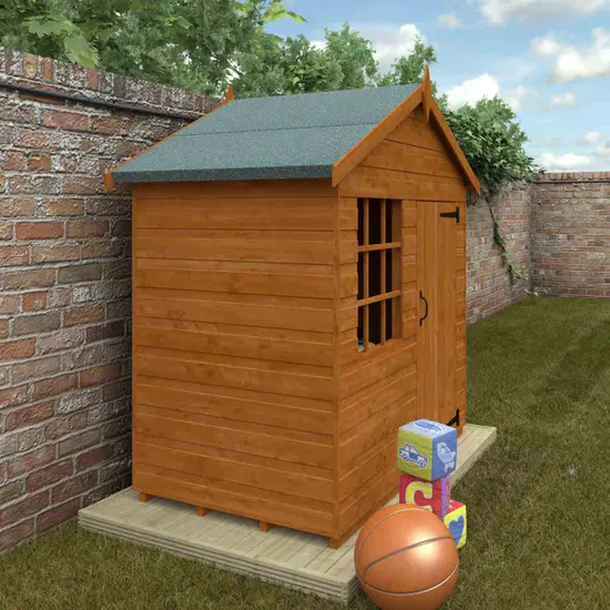 Pro-Tect Timber 3'x5' Shiplap Timber Den - Image 4