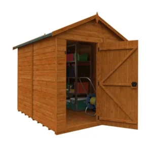 Pro-Tect Timber 8'x6' Flex Windlowless Apex Shed - Express Delivery