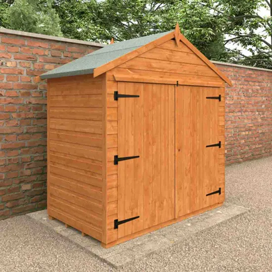 Pro-Tect Timber 3'x6' Flex Apex Bike Shed - Express Delivery - Image 2