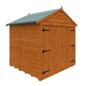 Pro-Tect Timber 5'x6' Flex Apex Bike Shed - Express Delivery