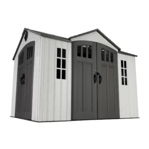 Lifetime 10x8 Heavy Duty  Dual Entry Plastic Storage Shed - 60467X