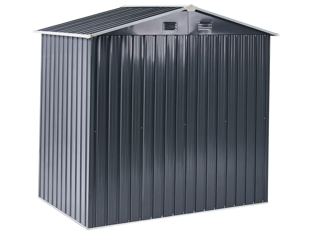 Pro-Tect Cirella 6x4 Metal Apex Shed - Graphite Grey - Image 7