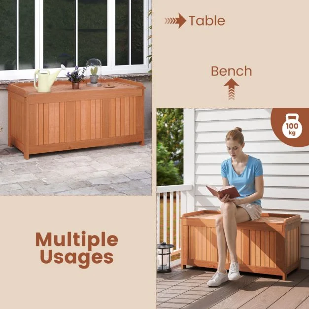 Pro-Tect Timber 220 Litre Deck Box - Image 4