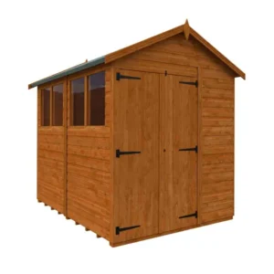 Pro-Tect Timber 8’x6′ Flex Double Door Apex Shed - Express Delivery
