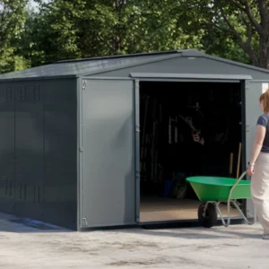 Asgard 10'x14' Garrison Plus Heavy Duty Metal Workshop Shed - with Installation (Coming Soon)