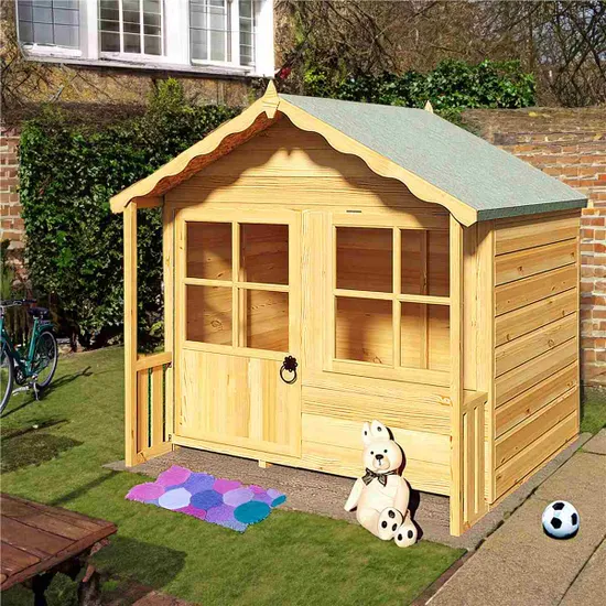 Shire Timber Kitty Childrens Playhouse