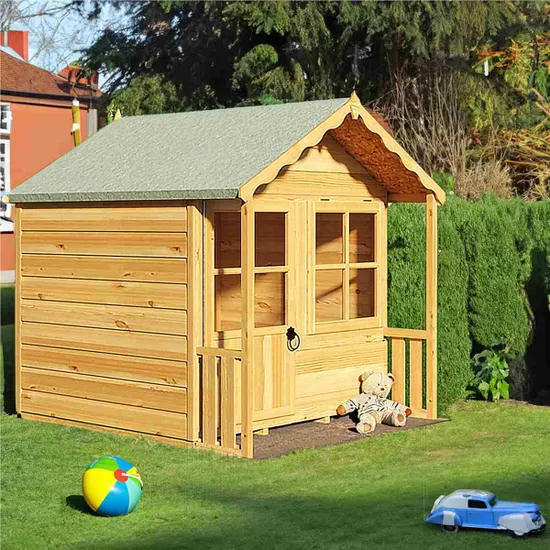 Shire Timber Kitty Childrens Playhouse - Image 4