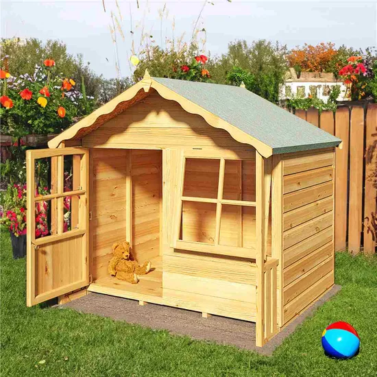 Shire Timber Kitty Childrens Playhouse - Image 5