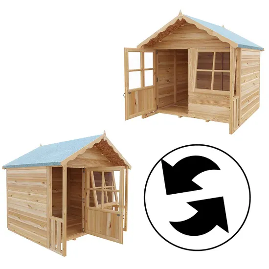 Shire Timber Kitty Childrens Playhouse - Image 7