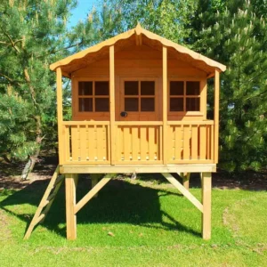 Shire Timber Stork 6'x4' Childrens Playhouse with Platform