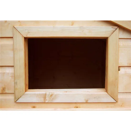 Shire Timber 6'x4' Command Post Playhouse with Platform and Slide - Image 12