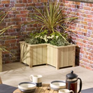 Rowlinson Timber Signature Heritage Corner Planter