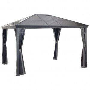 Sojag Verona 10'x12' (3m x 3.7m) Aluminium Polycarbonate Gazebo