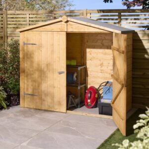 Rowlinson Timber 6' x 2.5' Shiplap Apex Wallstore Floorless