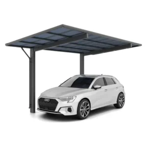 Ximax 17'x9' Metal Carport  Wing - Anthracite